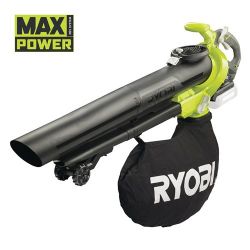 Ryobi 36V Li-Ion akkus lombfv- szv 238Km/H 45L RBV36B MAXPOWER SOLO csak kszlk