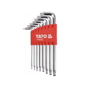  YATO T9-T40 gmbfej torx kulcs kszlet 8 rszes CrV
