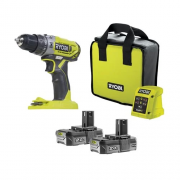  Ryobi ONE+ 18V 40Nm tvefr- csavaroz szett 2x2.0Ah R18PD2-220S